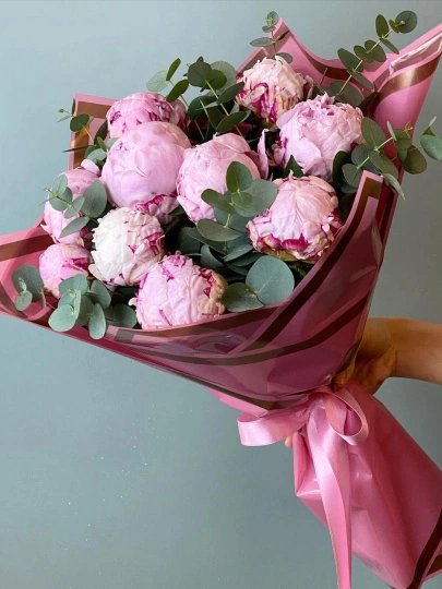 Pembe Şakayık Buketi