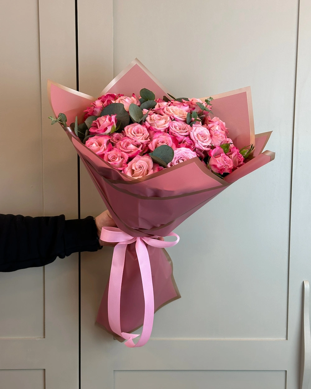 17 Adet Happy Chappy Spray Rose Buket
