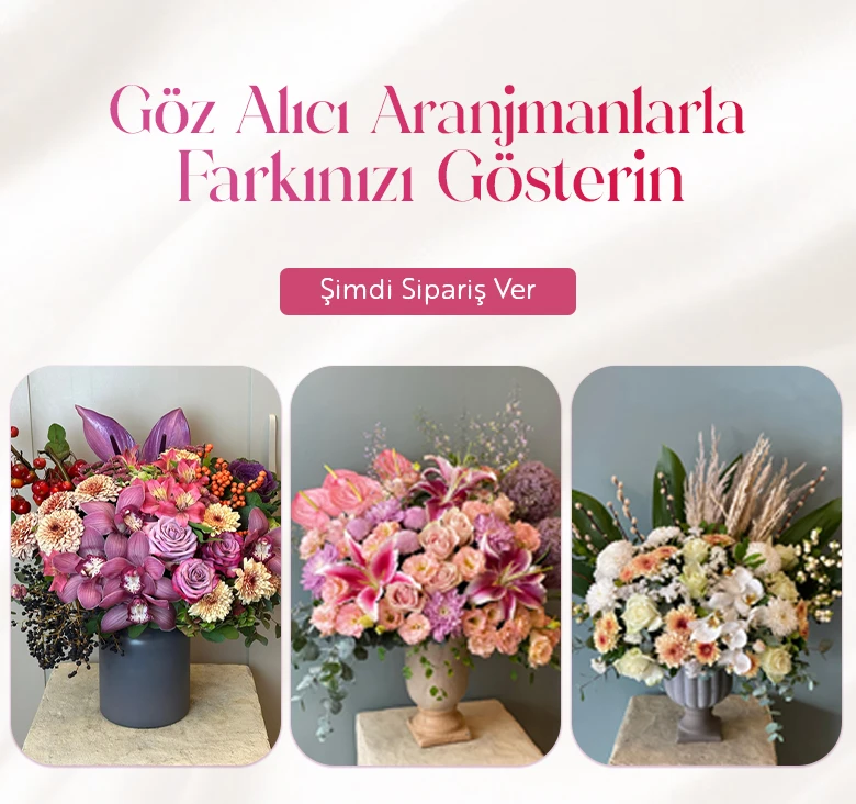 Göz Alıcı Aranjmanlar